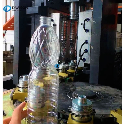 Máquina de molde do sopro da garrafa do aperto do ANIMAL DE ESTIMAÇÃO em volta das garrafas totalmente automático do champô