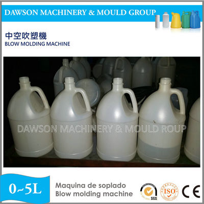 máquina de molde econômica da extrusora da garrafa do lubrificante do HDPE 4L feita na máquina de molde do sopro de China