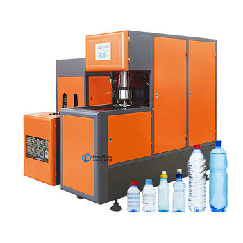 O plástico da máquina de molde do sopro do animal de estimação de 4 cavidades pode ranger as garrafas semi automáticas