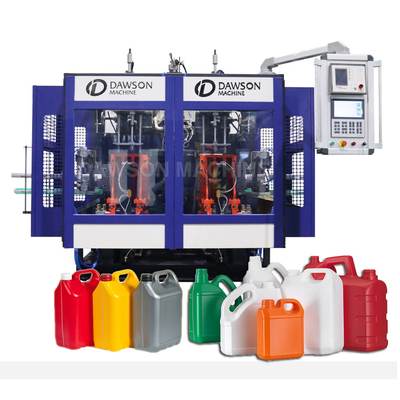 qualidade  0-5L Gallon HDPE Plastic Bottle Making Liquid Soap Detergent Oil Bottle Production Extrusion Blow Molding Machine Fábrica
