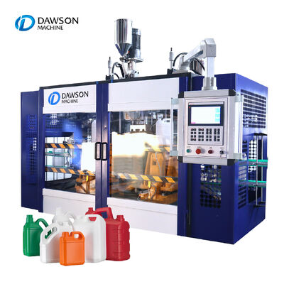 comprar 85mm Diâmetro de parafuso 110kN Força de aperto Plástico Hdpe Lavanderia garrafa detergente Fabricação de extrusão máquina de moldagem de sopro online manufacture
