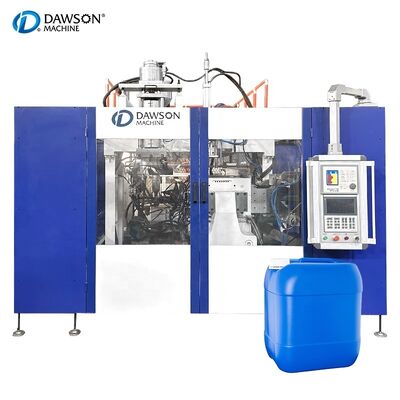 comprar Máquina de sopro de jerrican de plástico com produção de 130 kg por hora, estação única, cabeçote único e painel de operação em chinês e inglês online manufacture
