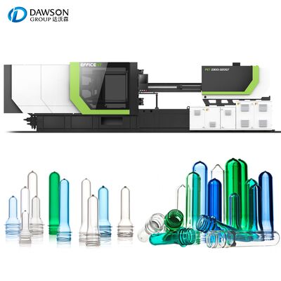 comprar Máquina de moldagem por injecção de preforma de PET horizontal de alta velocidade para produção de garrafas de plástico online manufacture