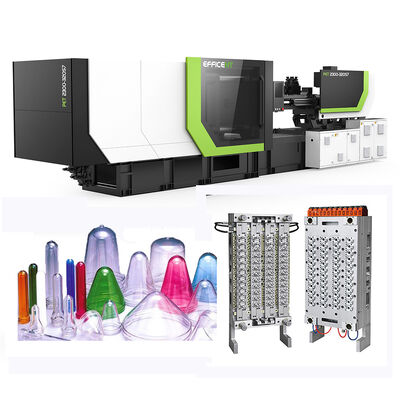 comprar 76Máquina de moldagem por injecção de preforma de PET de 48 cavidades de potência de 0,5 kW com tempo de ciclo de 10 segundos por disparo online manufacture