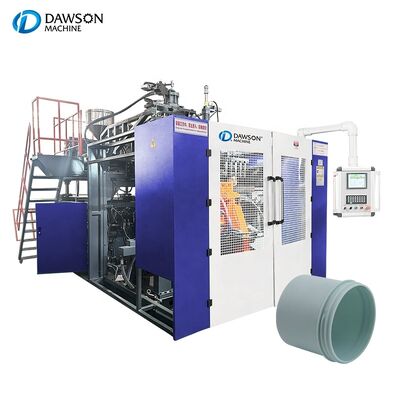 comprar Máquina automática de moldagem por sopro de extrusão de 5 cabeças de estação única para latas de HDPE de boca larga online manufacture