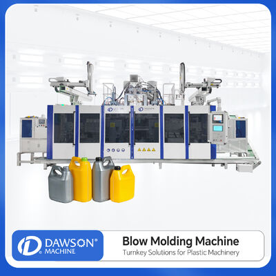 comprar DSB90II Máquina automática de moldagem de sopro de cabeça dupla 5L HDPE Jerry pode soprar máquina de moldagem de extrusão máquina de moldagem de sopro online manufacture
