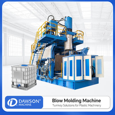 comprar Máquina de Moldagem por Sopro IBC Refurbished de 1000L com Design de Cabeça Acumuladora e Sistema de Servo Motor para Produção de Tambores Plásticos online manufacture
