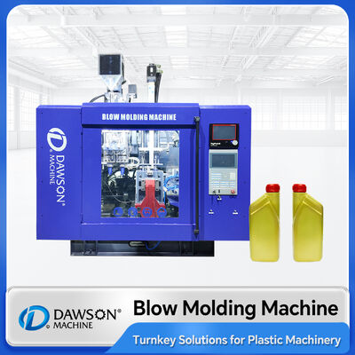 comprar Máquina de moldagem por sopro de extrusão de tambor de óleo de plástico personalizado 10L-30L Máquina Dawson para recipientes HDPE / PP online manufacture