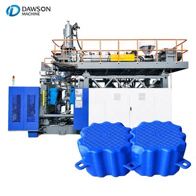 comprar Máquina automática de moldagem por sopro por extrusão de HDPE para produção de cubos flutuantes com 200 kg/h de potência online manufacture