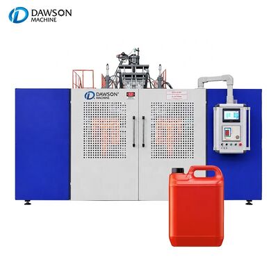 comprar Máquina automática de moldagem por sopro de extrusão de cabeça dupla para fabricação de garrafas de plástico online manufacture
