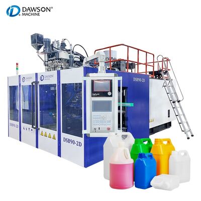 comprar Máquina de moldagem por sopro por extrusão automática para jericãs de HDPE de 5L 10L 20L 30L com alta capacidade de produção online manufacture