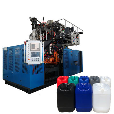 comprar Molde de sopro plástico da extrusão da garrafa do Pe da única estação 25l Jerry Can Blow Molding Machine Pp que faz máquinas online manufacture