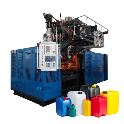 qualidade  20L 25L Plastic Extrusion Blow Molding Machines Lub Oil Jerrycan Making Automatic Machine Bottle Fábrica