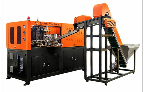 qualidade  4 Cavity Pet Bottle Blow Molding Machine Water Fully Automatic Fábrica