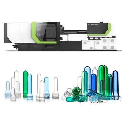 Máquina plástica 300 litro conector da modelação por injeção da pré-forma do ANIMAL DE ESTIMAÇÃO do tubo