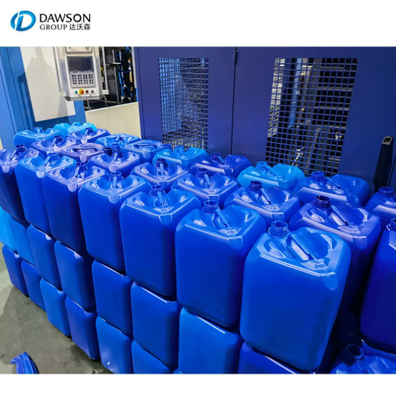 10L 20L 25L 30L Jerrycan garrafa em pilha óleo lubrificante máquina de moldagem de sopro de extrusão de estação dupla