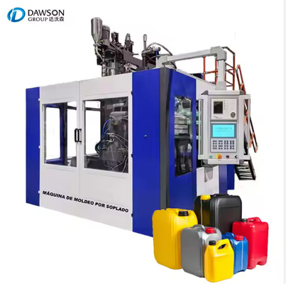 2L 5L Máquina de moldagem por sopro por extrusão automática Lubrificante garrafa de HDPE Pequena fabricação Fabricação química