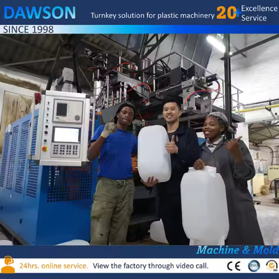 Máquina de moldagem por sopro de extrusão de plástico de alta velocidade Hdpe 2L 3L 4L Fabricação de líquidos de detergente de roupa