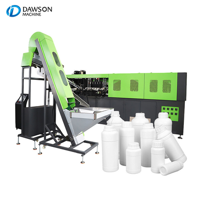 Máquina automática de moldagem de garrafas de pesticidas PET de 500 ml 600 ml 800 ml