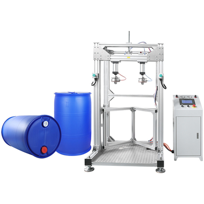 Máquinas automáticas de teste de vazamento de garrafas vazias de 200L Jerrycan Máquina de teste de vazamento de garrafas de plástico