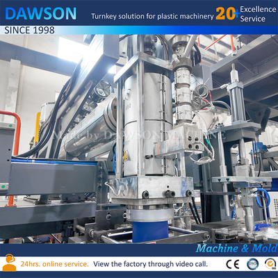 Materiais primários Plástico 20L Euro Adblue Canister Single Die Head Extrusion Molding Making Machine