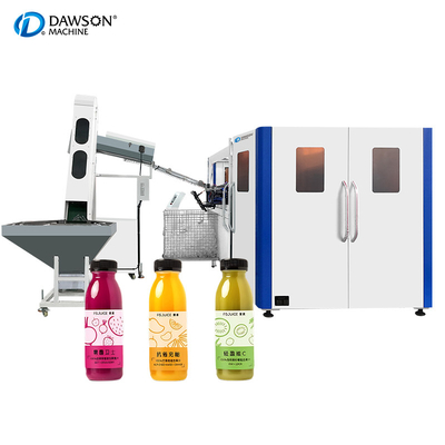 Máquina de moldagem automática de garrafas de plástico de 330 ml para garrafas de suco de bebida PET