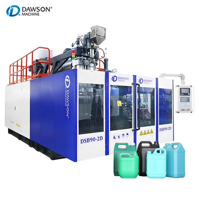 Máquina de moldagem por sopro de extrusão de garrafas de plástico PP HDPE Jerrycan automática de 1L 4L 5L 10L