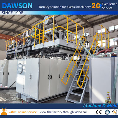 PP PE ABS Peças de Reposição Automotivas Mangueira de Admissão de Ar Plástica Máquina de Moldagem por Sopro 3D