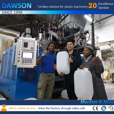 ABLB80-25L 8.5 Ton Máquina para Fabricar Tambores, Jerricãs e Garrafas Plásticas por Extrusão-Sopro, 10L 15L 20L 25L 30 Litros