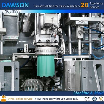 Alumínio com material de molde de cobre berílio 5L 8L 10L máquina de sopro de garrafas plásticas máquina HDPE tempo de ciclo 21,6 segundos