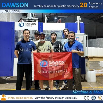 270 kN Clamping Force Plastic Blow Molding Machines for 20L Drum Canister Production Voltage Options 440V 415V 380V 220V