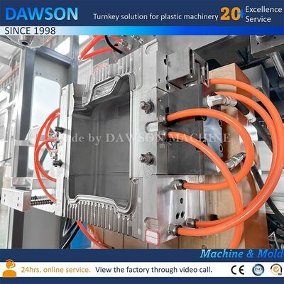 Cabeça de matriz número 1 2 3 4 Plástico 5L 10L Litter Liquid Canister Pesticida garrafa sopro moldagem Máquina de fabricação de molde tamanho de placa 490