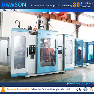 Máquina de moldagem por sopro de extrusão de Jerrycan totalmente elétrica de estação dupla HDPE 3L 5L