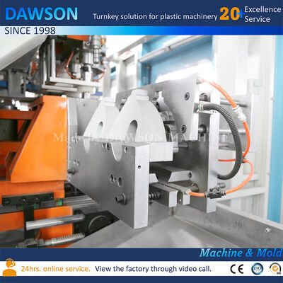 Máquina de moldagem por sopro de extrusão de Jerrycan totalmente elétrica de estação dupla HDPE 3L 5L