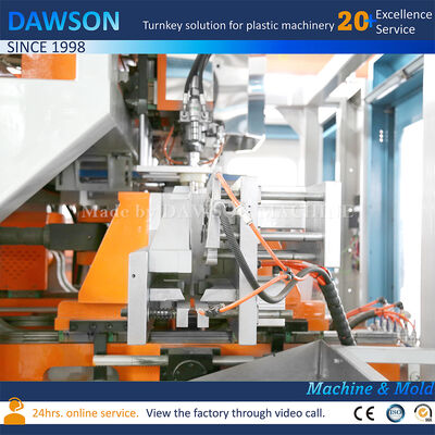 Máquina de moldagem por sopro de extrusão de Jerrycan totalmente elétrica de estação dupla HDPE 3L 5L