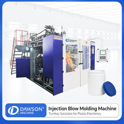 Máquina de fabricação de recipientes de boca larga de HDPE de alta produtividade com 5 cabeças de matriz