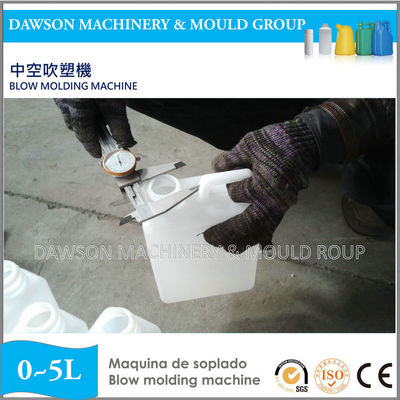 HDPE 2L 5L barril de óleo auto desbastamento Jerry pode garrafa de água fazer extrusão máquina de moldagem de sopro