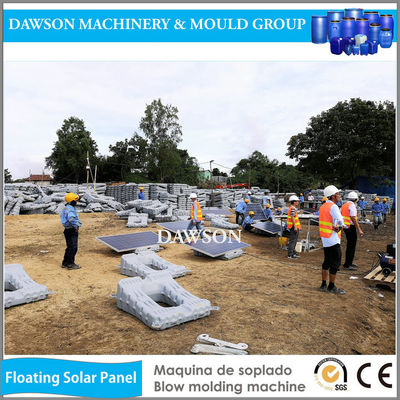 Máquina de molde de flutuação plástica de superfície do sopro do painel solar da água plástica do HDPE